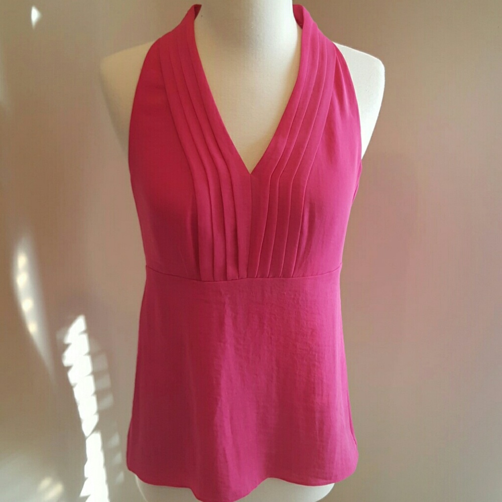 Banana Republic pink halter top
